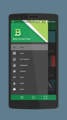 Belle UI Icon Pack android App screenshot 4